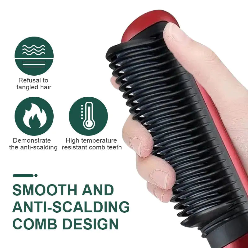 Hair Straightener Comb Set